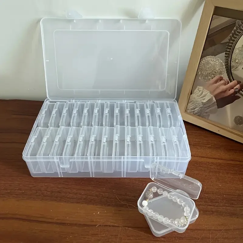 Transparent Craft Storage Box 1