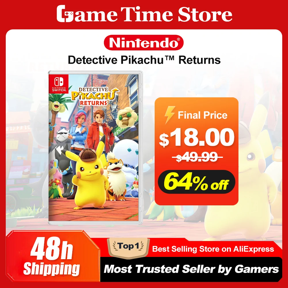 探偵ピカチュウが帰ってきた Nintendo Switch ゲームセール 100