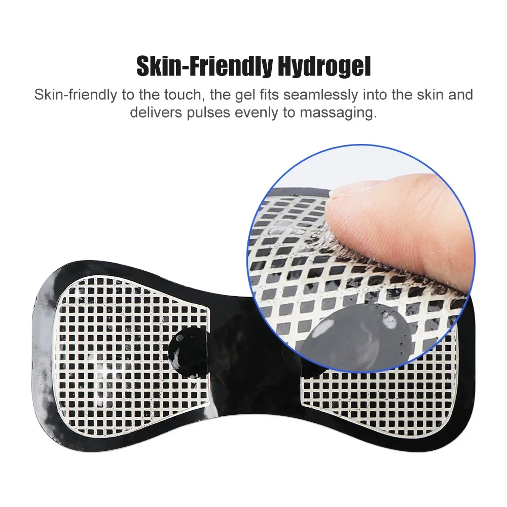 Cervical Massage Pad 5/10pcs Mini Neck Cervical Massage Stimulator Self Adhesive Patch for Neck massager