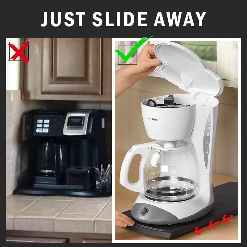 Square Coffee Machine Base Handy Caddy Home Stretch Base Coffee Machine Plate