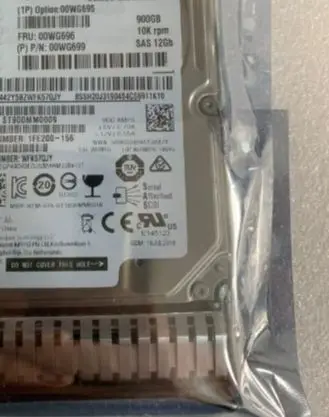 For 00WG696 00WG695 00WG699 900G SAS 10K 12G 2 5 server hard drive