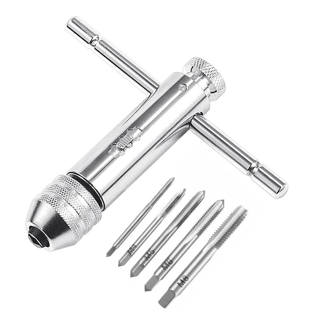 Two-piece Ratchet Tap Wrench Set