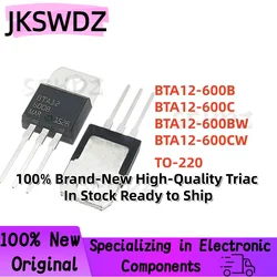 High - Quality 10PCS TO - 220 Triac Set - In Stock (BTA12 - 600B)