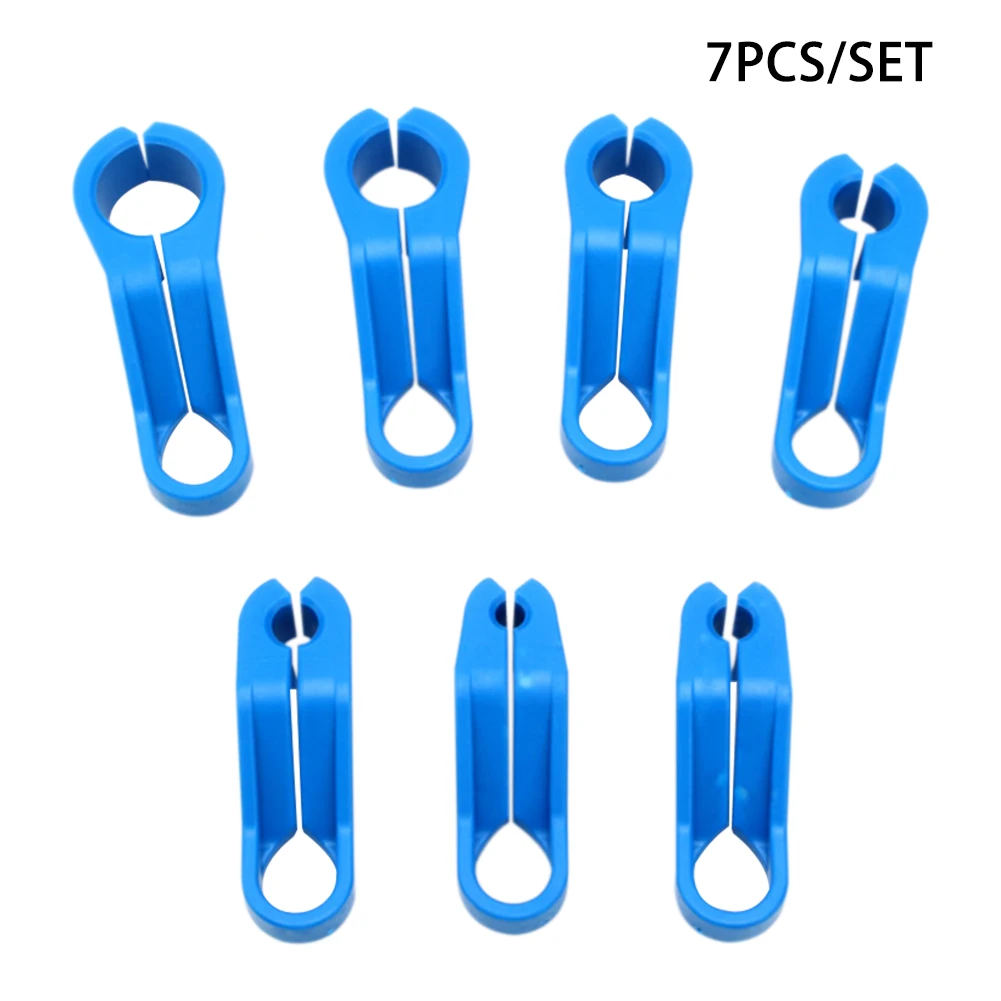 

7pcs/set Easy Use Compressor Quick Connector Pipe Removal Tool Accessories Refrigerant 7 Sizes Car Air-conditioning Durable