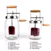 Multifunctional Butter Churn Household Hand Crank Butter Churn Kitchen Baking Gadget Cream Churn 1.5L Mason Jar 6