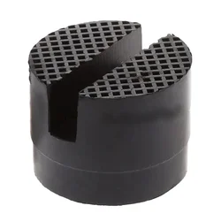 Slotted Floor Jack Rubber Pad Set - Durable Frame Protector & Lift Adapter (Type 1)