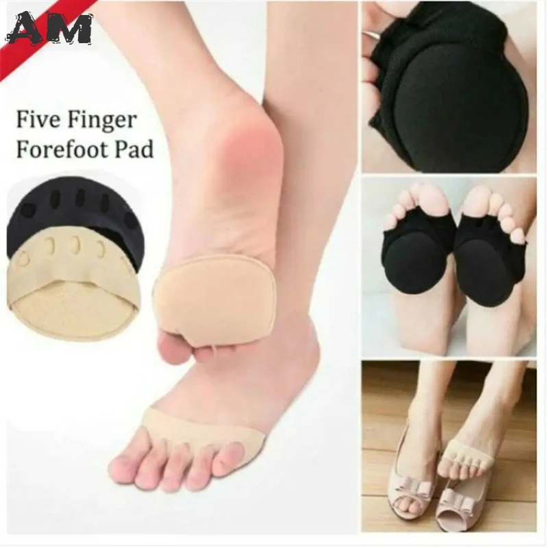 Honeycomb Fabric Forefoot Pads High Heel Foot Cushions Peds Liners Anti-Slip Insole Breathable Shoes Women Protection Foot Pad