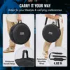 5-Piece Drum Bag Set, 1680D Oxford Fabric, Padded Drum Bags and Cases with 4.92 ft Detachable Shoulder Strap Carry Handles 4