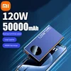 Xiaomi 120W Super Fast Charge Powerbank 50000mAh High Capacity Digital Display Power Bank External Battery For iPhone Samsung 1