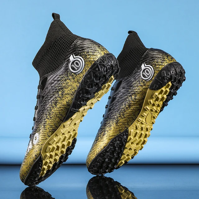 Men Soccer Shoes Kids Football Boots Women Professional Soccer Cleats Antiskid Chaussure Football TF/FG Outdoor Football Shoes 5