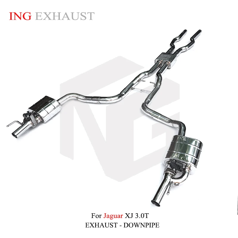 

ING Sistemas Tuning SS304 Exhaust Catback for Jaguar xj 3.0T 2018+ Valve Race refitting accessories Vehicle Engine Parts System