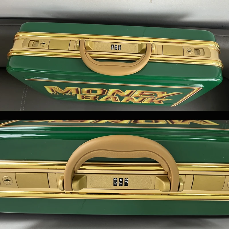 1:1 WWE Money In The Bank Briefcase Replica Green Championship
