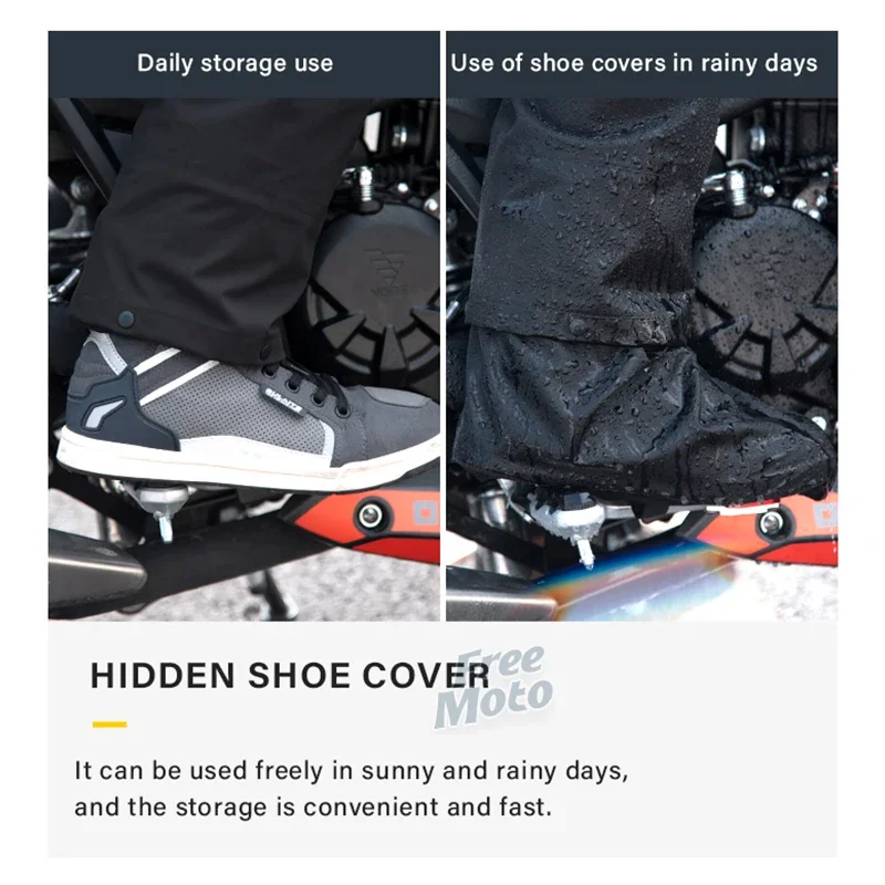 SULAITE Motorcycle Raincoat Suit Waterproof Motocross Men Motobike Riding Jacket Rain Coat + Pants