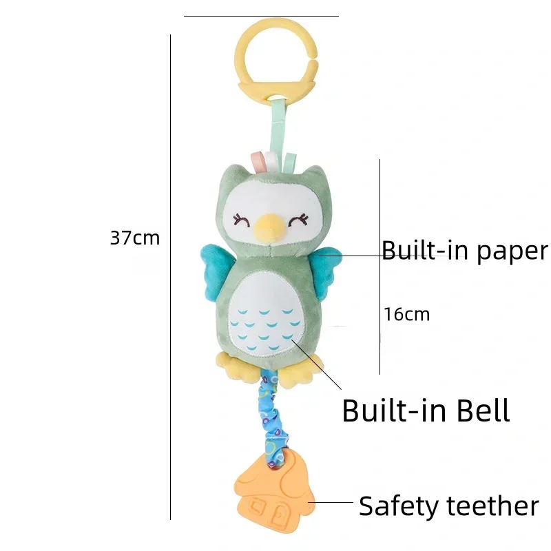 Stuffed Animal Baby Rattle 4