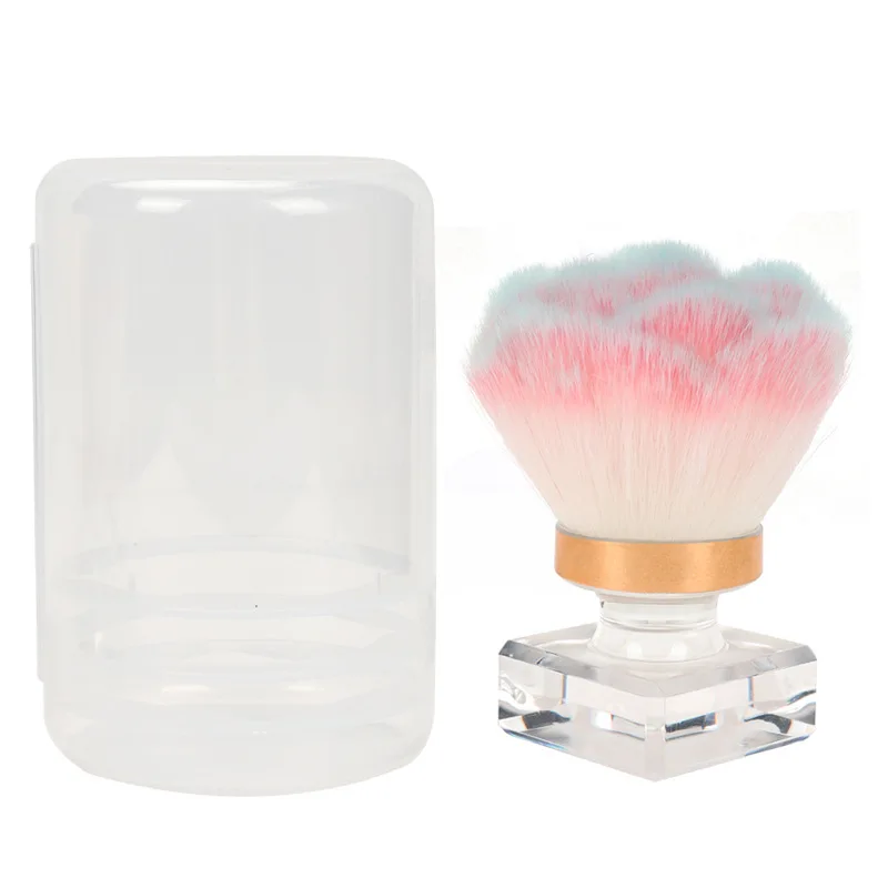 Nail Tool Dust-proof Brush Korean Fragrance Cleaning Powder Blusher Makeup Rose