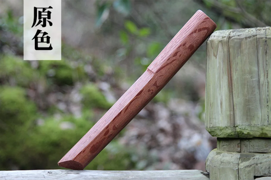 Premium Wooden Training Sword - Unsharpened Wakizashi for Martial Arts Practice