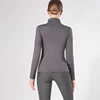 MXLLINA Western Zipper Horseback Riding Long Sleeve Baselayer Equestrian Tops Breathable Riding Shirts Equestrian Clothing 3