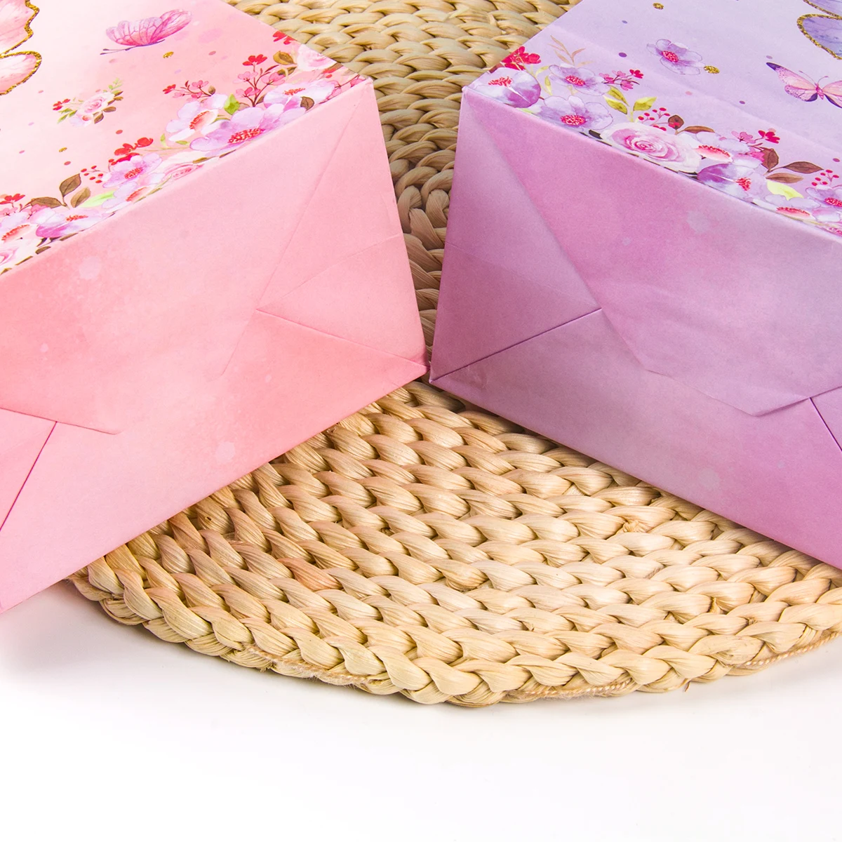 Butterfly Party Tableware Set - Disposable Plates Napkins Cups  Tablecloth for Baby Shower  Birthday
