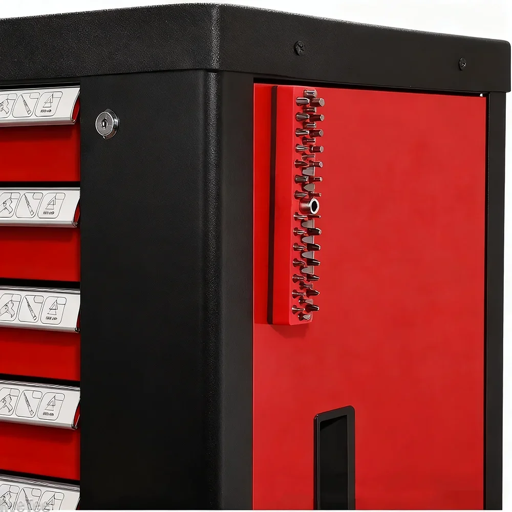 43 Holes Magnetic Hex Bit Holder Organizer For 1/4inch Screwdriver Bit Storage Organizer Toolboxes Drill Bit Storage Box