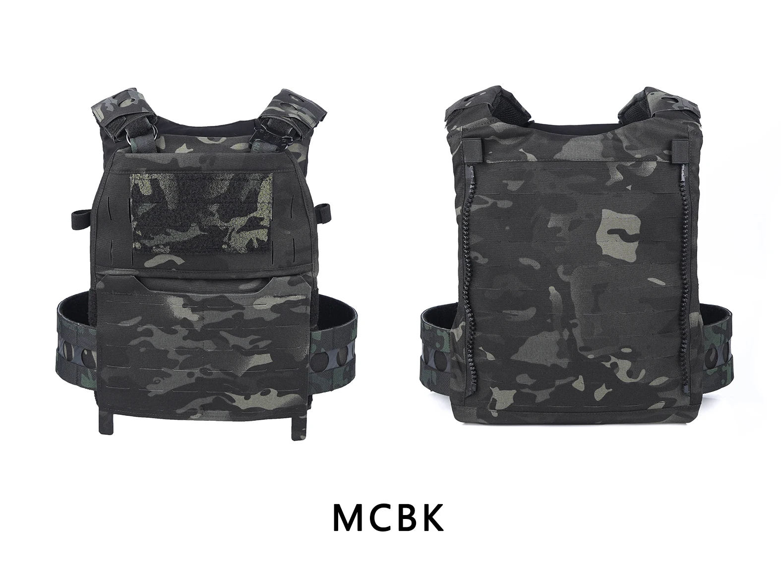 Gilet tactique modulaire léger FCPC V5 découpé au laser, en nylon 500D