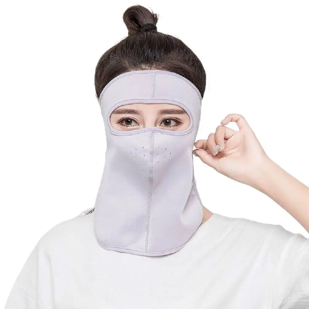 

Sunscreen Mask Breathable Ice Silk Mask UV Protection Face Cover Sunscreen Veil Face Gini Mask Sun Protection Face Scarves