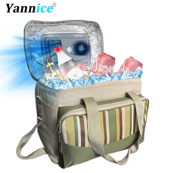 Yannice 33L portatile pieghevole frigorifero per auto borsa termica refrigerazione a semiconduttore per auto picnic domestico campeggio essenziale 1