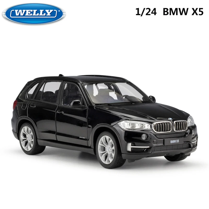 BMW X5 WELLY 1:24 Scale Diecast Car Toy High Simulation Model