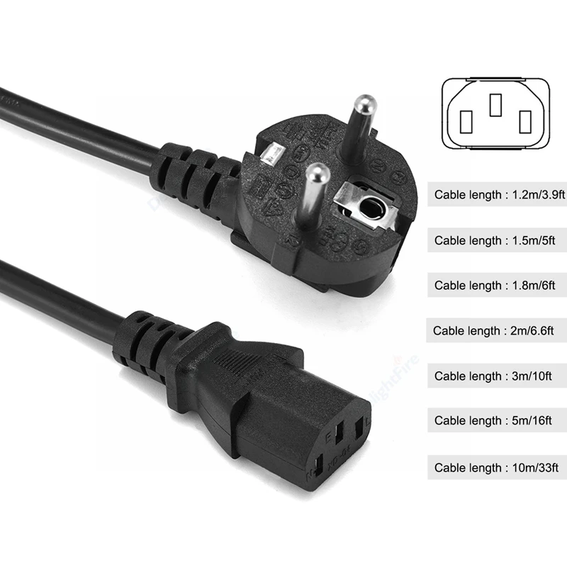 Power Extension Cord | Ps3 Power Cable | 5m Power Cable | Dell 360 - Power  Cable /10m - Aliexpress