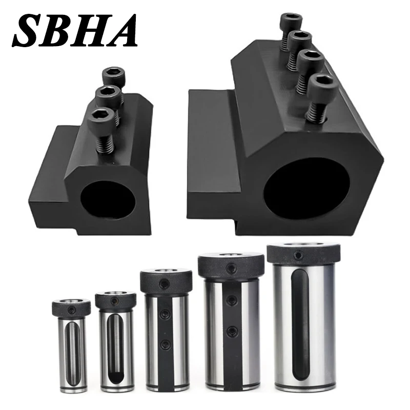 

SBHA16-16 SBHA20-20 SBHA25-25 Lathe Inner Diameter Auxiliary Tool Mechanical Lathe Sleeve D16 D20 D25 D32 Lathe Guide Sleeves