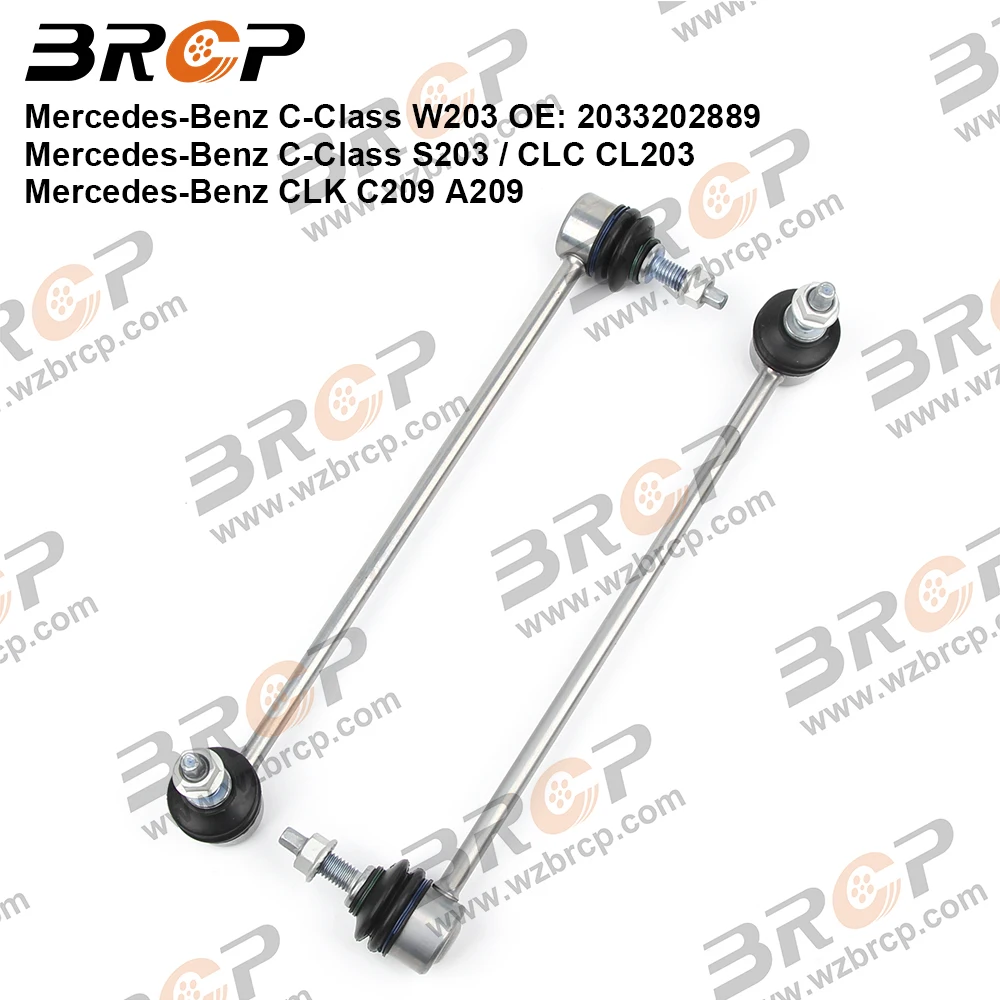 BRCP Pair Front Axle Sway Bar End Stabilizer Link Ball Joint For