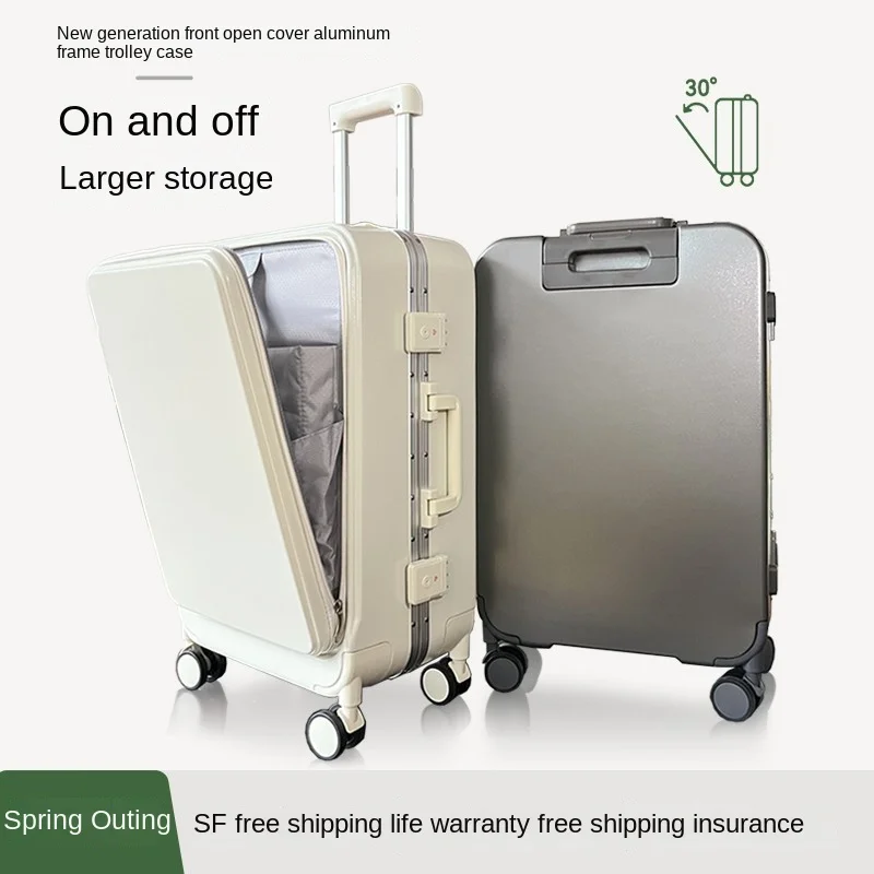 Little Fresh Suitcase is a rugged unisex wheeled cipher suitcase that can doodle itself in a large capacity to meet your needs.