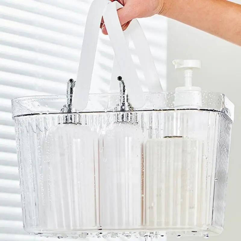 Shower Caddy Portable Picnic Baskets Children Bath Toy Organizer Bathroom Toiletry Laundry Storage Basket Box Nordic Style storage bag storage basket shower caddy basket