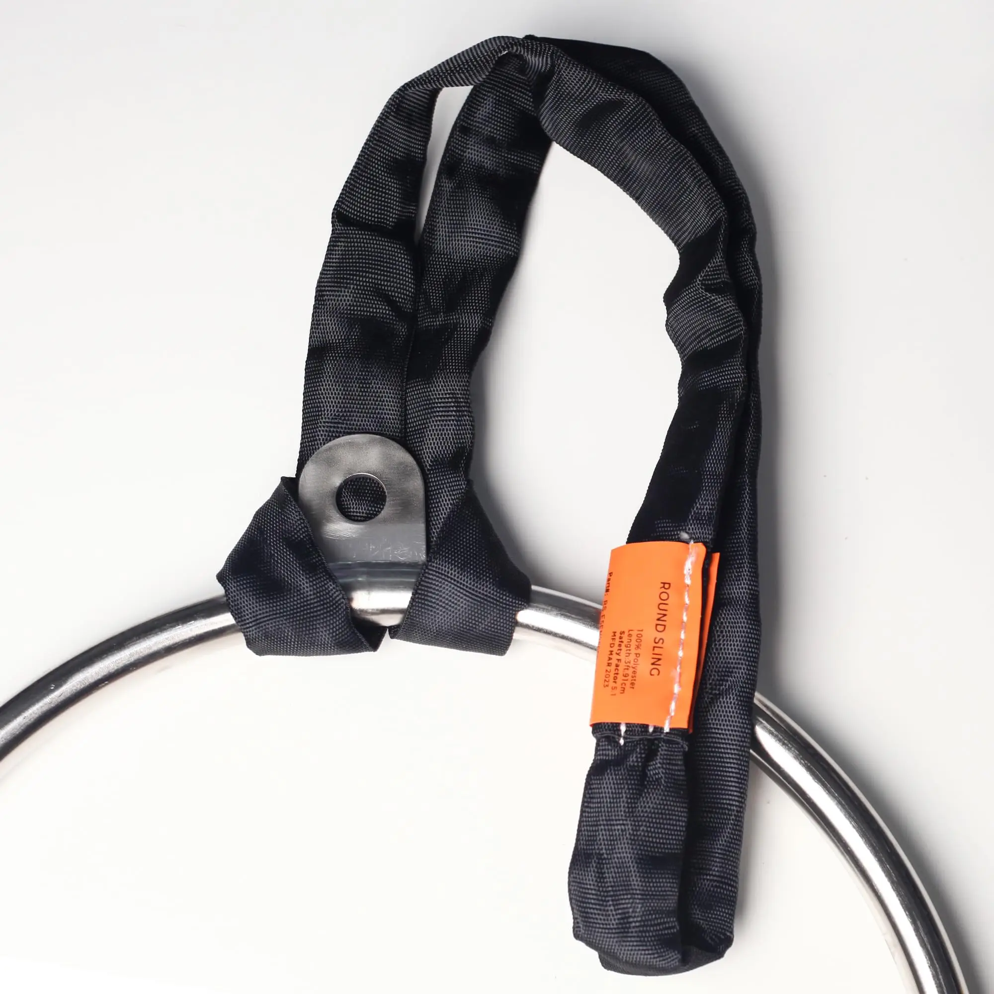 Heavy Duty Round Sling Rope for Aerial Lyra Hoop Rig Aerial Silks Handing 2600LBS 3ft Hand Loop Strap Training Gymnastics