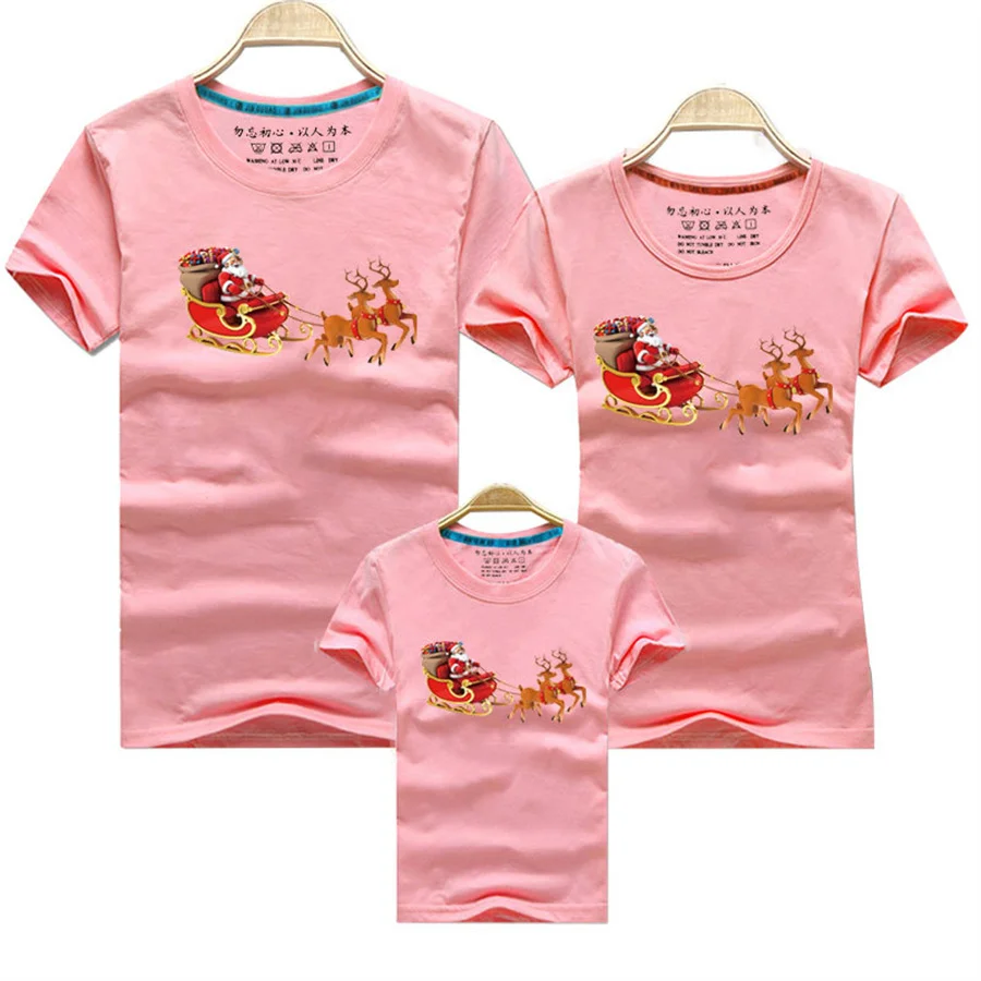 thumbnail image 1 of Muñeco de nieve navideño, ropa a juego para la familia, trajes para madre, padre, hija, hijo, niños, bebé, ropa de manga corta, ropa, camiseta, 1 of 5
