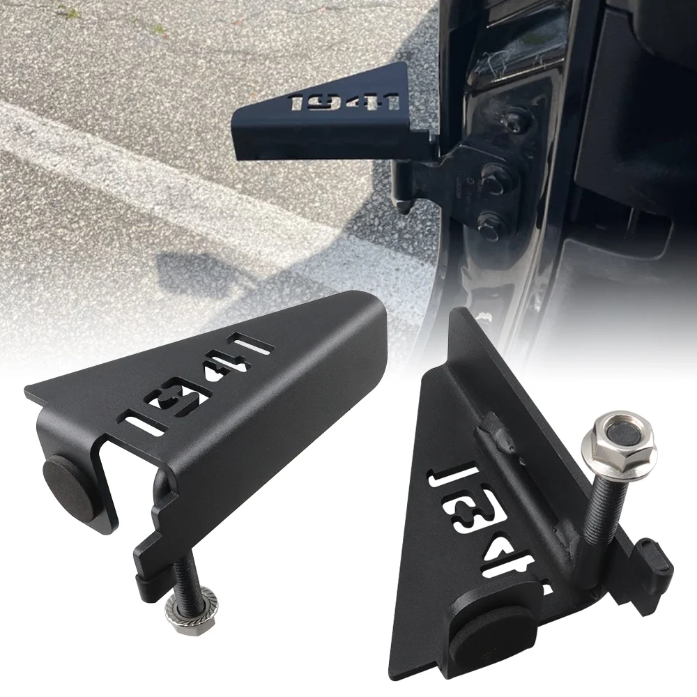 

Car Front Door Pedal Hinge Foot Rest Pedal for Jeep Wrangler JK 2007-2017 Exterior Footrest Foot Pegs