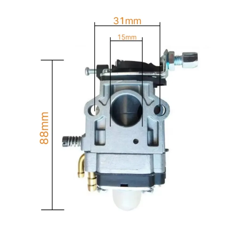 Carburatore Universale 11mm Per Motori 2 Tempi: Ideale Per Decespugliatori E Motoseghe