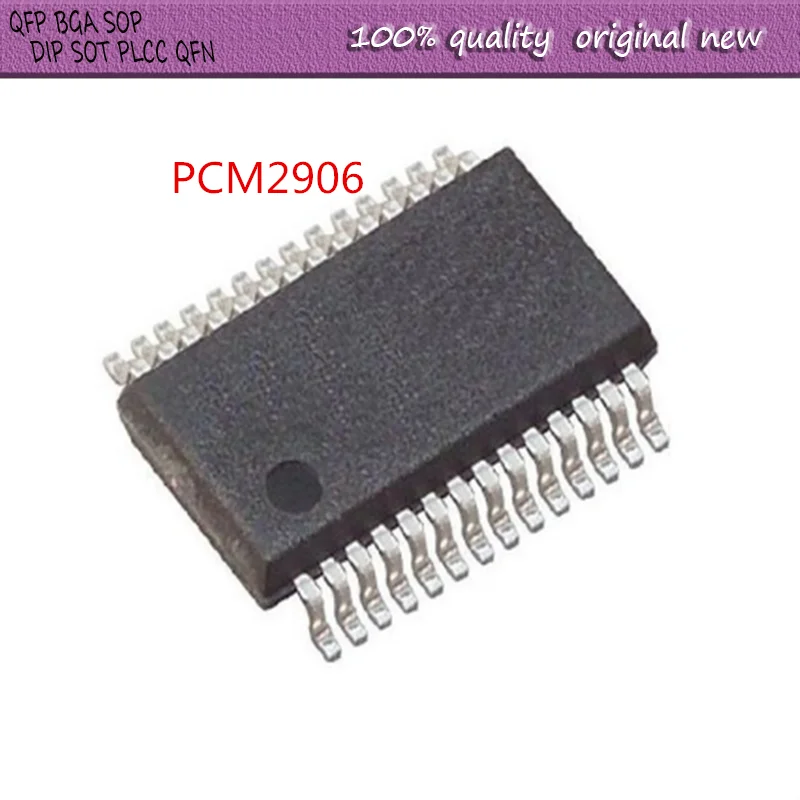 

NEW 2PCS/LOT PCM2906 PCM2906B PCM2906BDBR PCM2906BDB PCM2906C PCM2906CDBR PCM2906CDR SSOP28