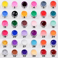 36 Colors Set Nail UV Gel Polish Builder Decorations Nails for Nail Art Tips Extension Manicure DIY Tool Nail Polish Glue 1