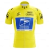 Cycling Jersey Men short sleeve Set Retro Bib Men's Short Sleeve yellow Bike Clothing Bicycle Summer Sportswear Triathlon Retr 3