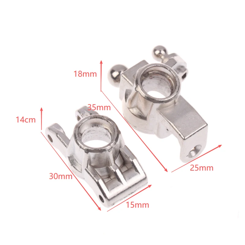 SCY 16101 16102 16103 16201 16101 Pro 16102 Pro Metal Front Steering Cup And Rear Hub Carrier 1/16 RC Car Upgrade Parts