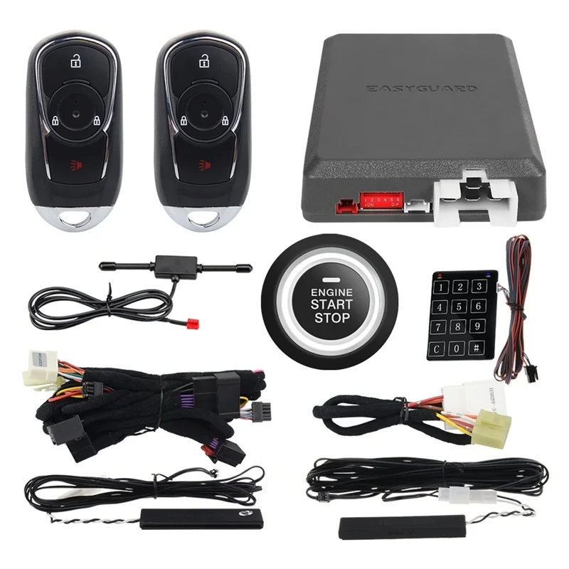

EasyGuard Plug and Play кнопка пуска подходит для Buick Lacrosse 2009-2016 бесключевая Система доступа пароль разблокировки удаленного запуска