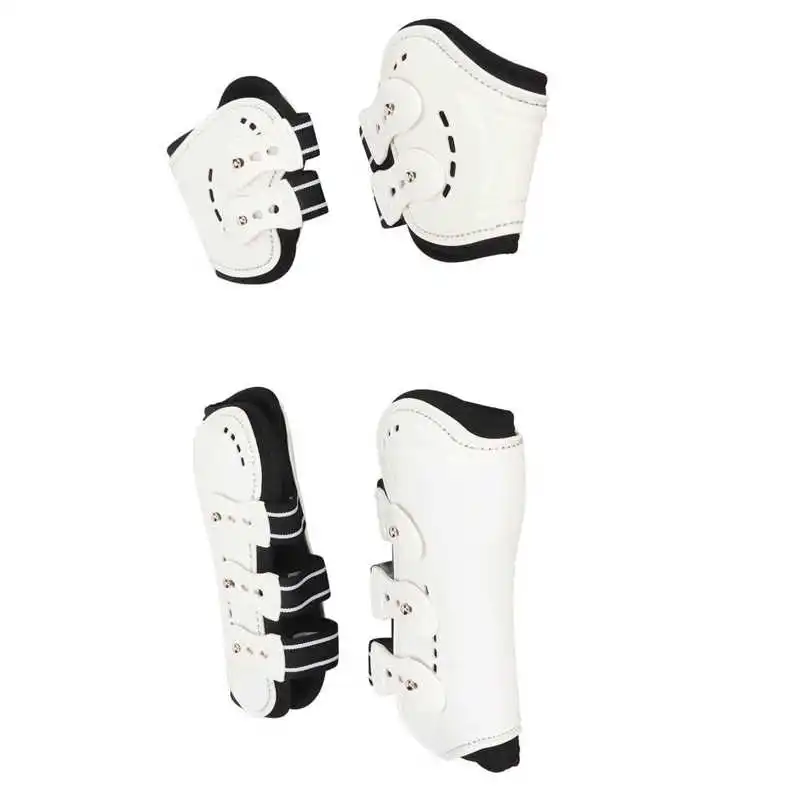 Horse Fetlock Boots Impact Resistant Breathable Horse Hind Leg Boots for Horse Protective Equipment 2