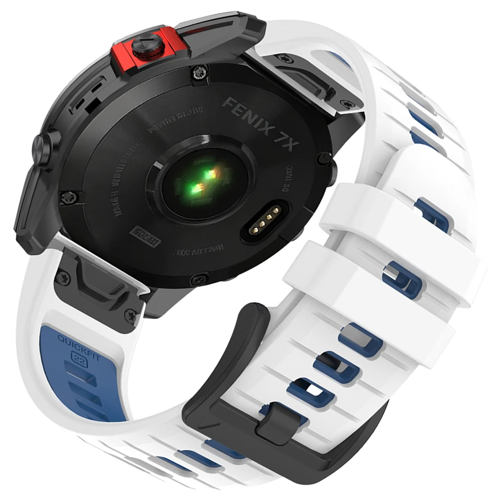 Durable Silicone Sports Watch Band - QuickFit Design