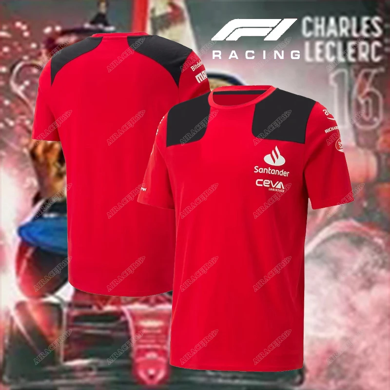 T-shirt Homme Leclerc Team Ferrari F1 2023