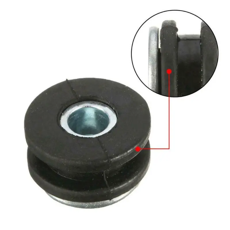 

10 шт. резиновые втулки для мотоцикла M6, комплект подушек для сброса давления, сменный болт