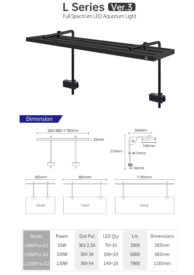 G-CODE WEEK AQUA Lシリーズ 900 RGB UVA G-CODE WEEK AQUA Lシリーズ 900 RGB UVA NEW AQUA FLARE UVA L600