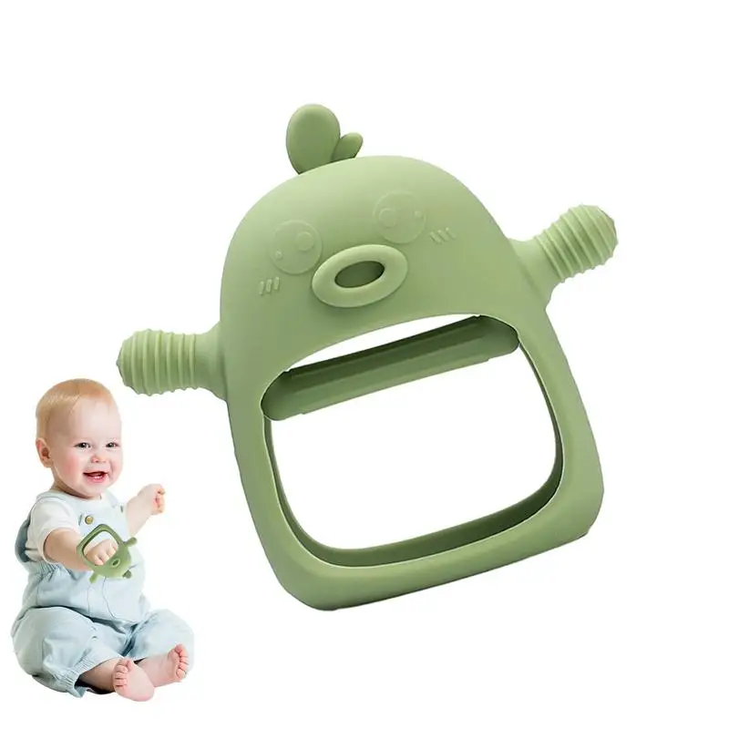 

Игрушка-грызунок для девочек, силиконовые грызунки для новорожденных