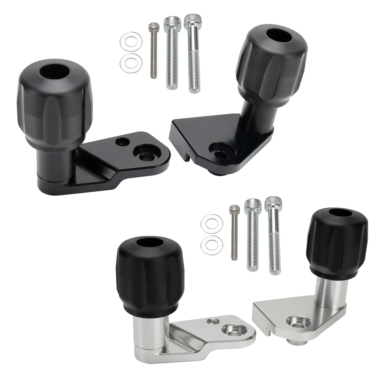 

Artudatech Aluminum Frame Crash Sliders Protection Fit for Suzuki Gsx-R 1000 1000R 17-21 Silver