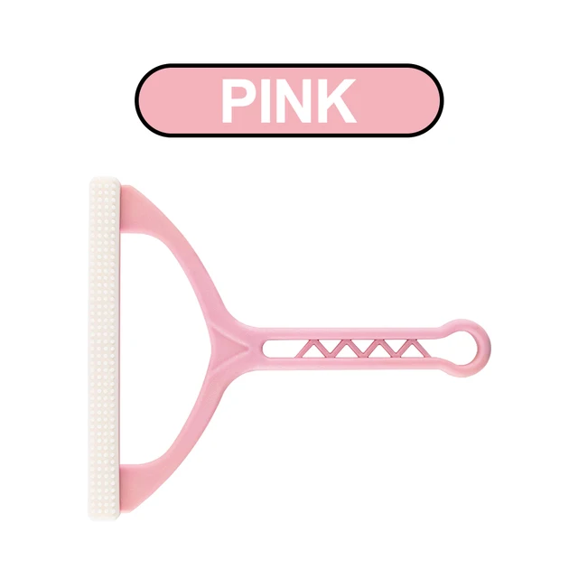 Portable Lint Remover Fuzz Fabric Shaver For Clothing Carpet Coat Sweater Fluff Fabric Shaver Brush Clean Tool Fur Remover pink