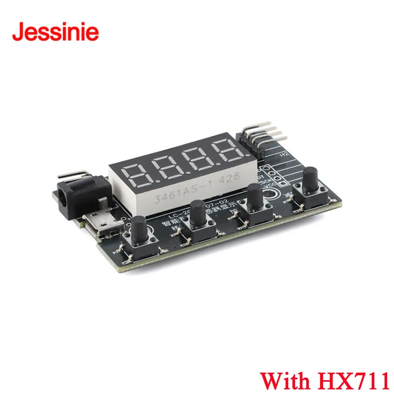2Pcs HX711 Load Cell AD Weight Pressure Sensor AD Module With Display 24 Bit Weighing Inst Ent Ele